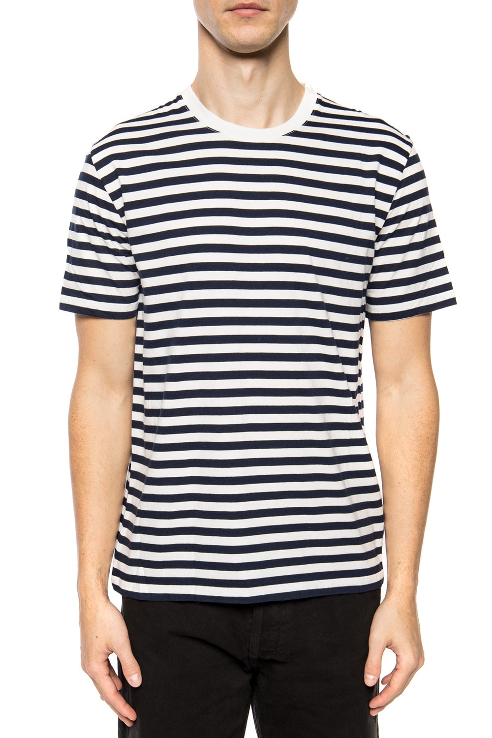 Maison Margiela Striped T-shirt three-pack | Men's Clothing | Vitkac